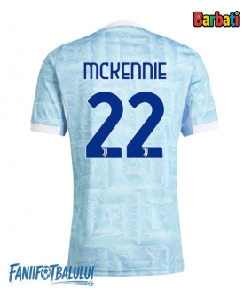 Juventus Weston McKennie #22 Tricou Fotbal Replică 2025-26 Barbati Deplasare